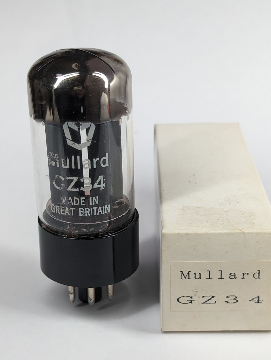16922　Mullard　GZ34（5AR4）未使用　真空管　_画像1