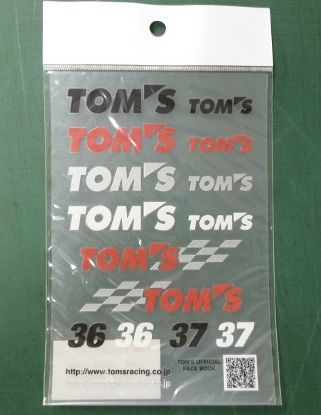 当時物 TOM’S MINIステッカーセット(転写)【未使用品】_画像1