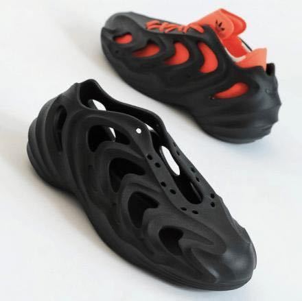  new goods unused Adidas adiFOM Q[26.5cm] sneakers Adi foam adidas shoes shoes foam Runner sandals 6581 black red 