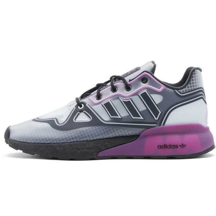 新品 アディダス ZX2K BOOST FUTURESHELL【25cm】定価17600円 ブースト スニーカー adidas 靴 運動 5222 シューズ ZX ランニング 黒_画像3