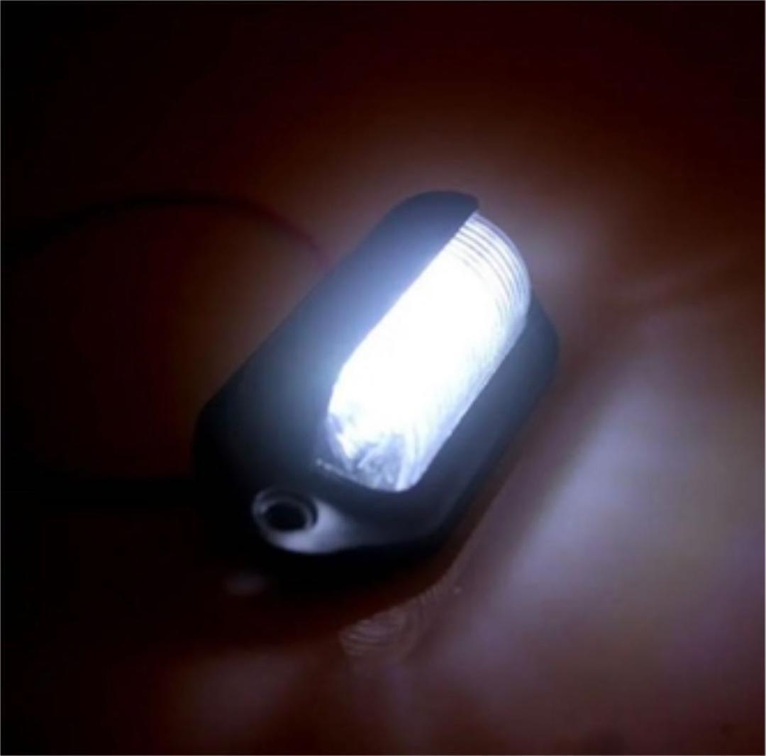 LED ライセンスランプ 12V 24V対応 汎用 白2個 ナンバー 灯 SUV、バンローリー、バス、ボート、トレーラー、トラックなど_画像4
