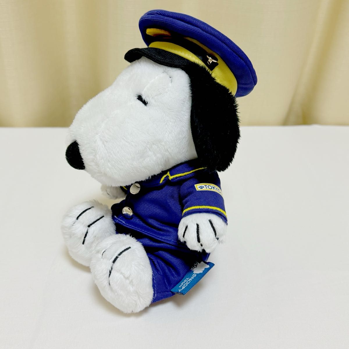 PEANUTS SNOOPY TOWN TOKYO 限定 スヌーピータウン東京駅限定 駅長 スヌーピー ぬいぐるみ 2014