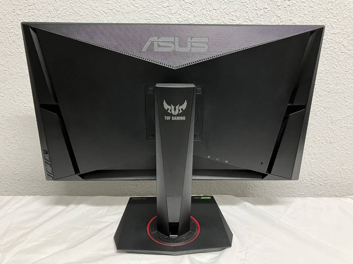 ASUS VG27AQ TUF Gaming ゲーミングモニター 27インチ 液晶ディスプレイ 165Hz WQHD IPS 2560x1440【中古】_画像4