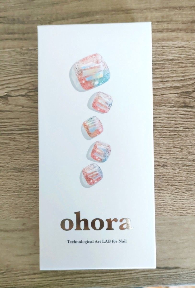 ohora P Newtro no.1 Pedicure 新品未開封　オホーラ　ジェルネイルシール　ペディキュア　フット