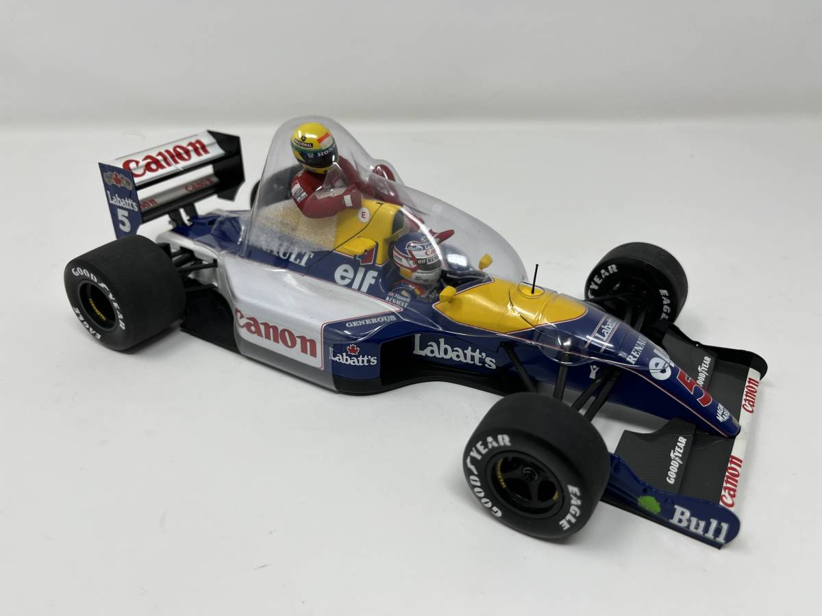 ミニチャンプ　1/18 ウィリアムズルノーFW14 アイルトンセナ × ナイジェルマンセル　1991 BRITISH GP_画像6