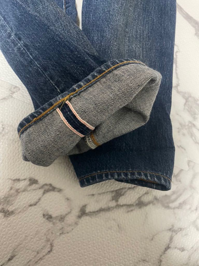 ★Levi's リーバイス 501XX W28L32 赤耳 ビッグE 片面タブ　隠しリベット　デニムパンツ ジーンズ ジーパン メンズ_画像7