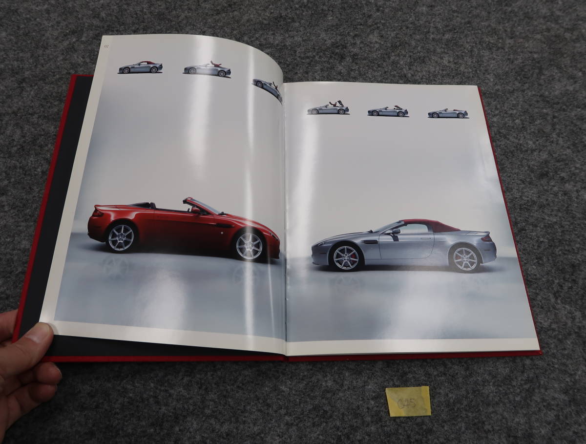  Aston Martin V8 vantage Roadster 2007 год 1 месяц каталог 58 страница C45
