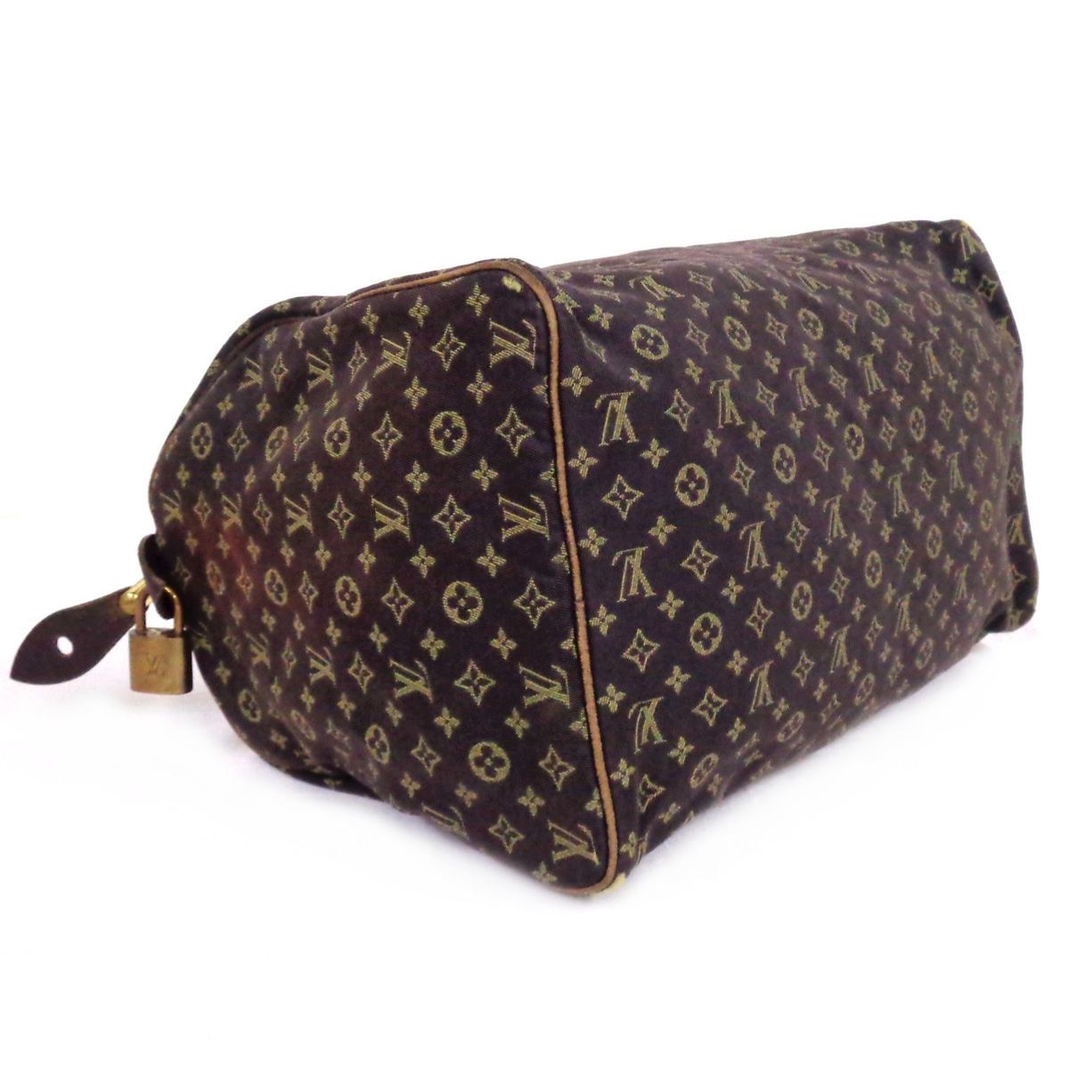 APA672☆【LOUIS VUITTON/ルイ・ヴィトン】モノグラム ミニラン スピーディ30 南京錠付 M95224 ■51B90_画像4