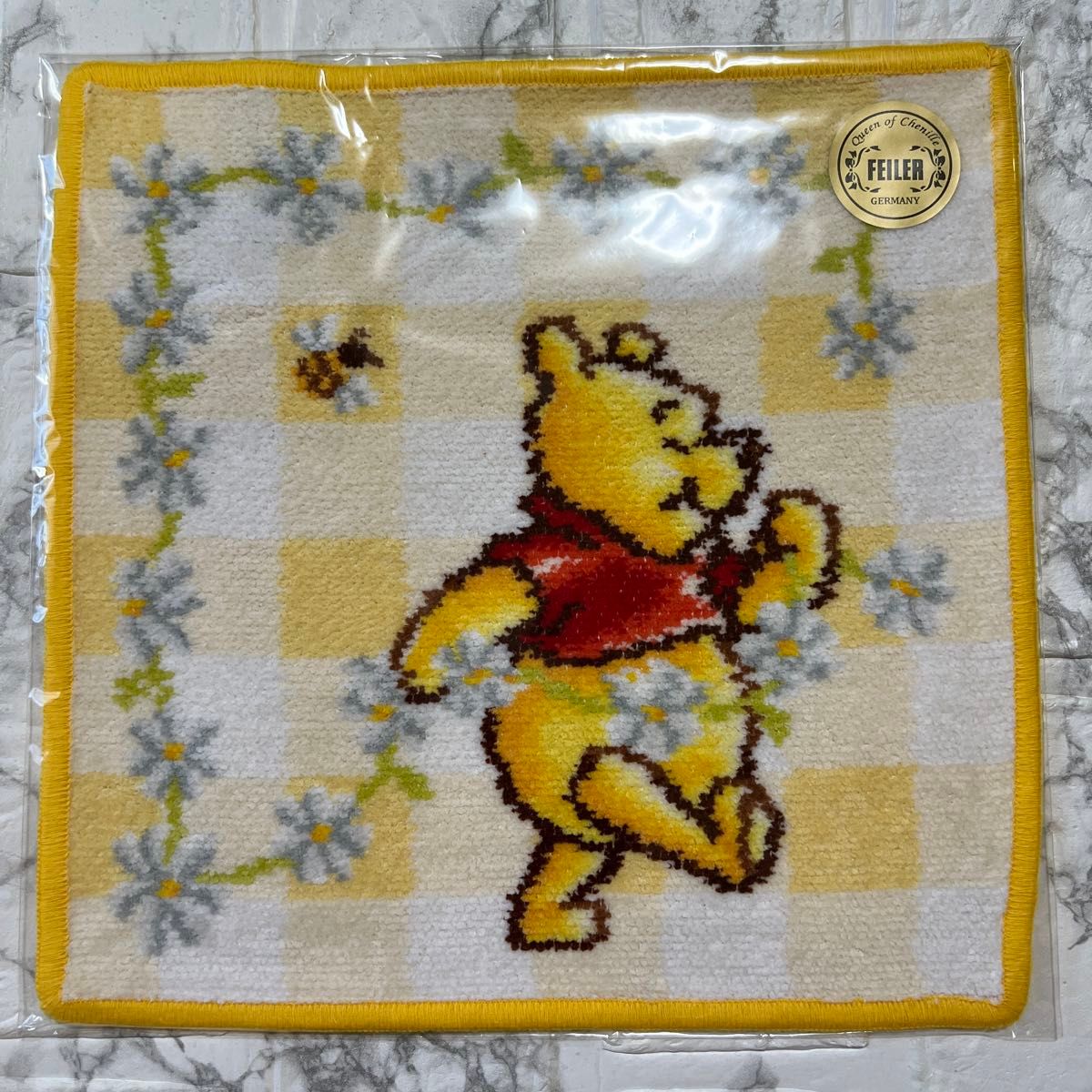 FEILER クマの顔刺繍 ナップザック FEILER クマの顔刺繍 ナップザック