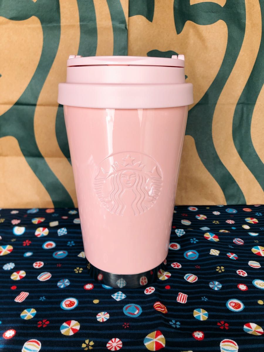 スターバックス STARBUCKS ステンレスToGoロゴタンブラー パールピンク 355ml