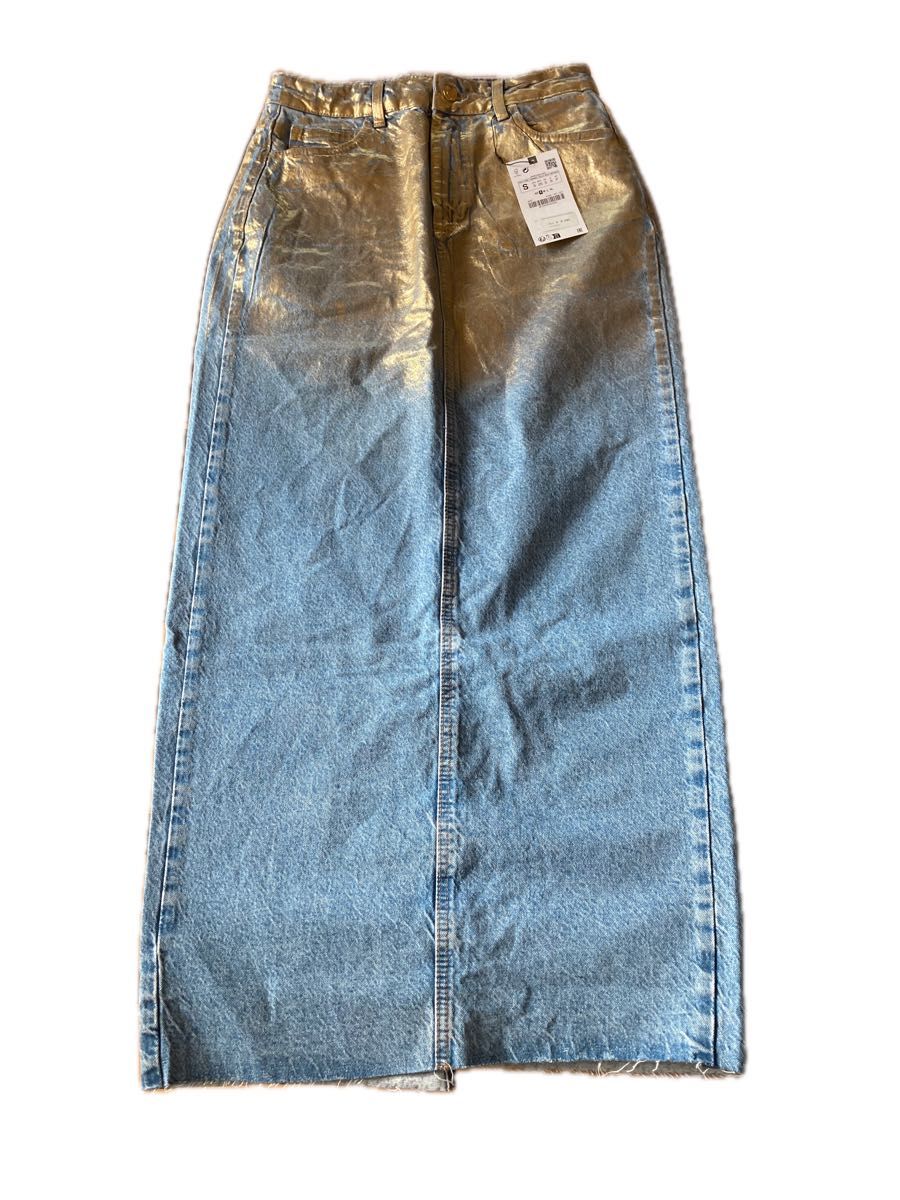 ZARA メタリック デニムスカート|Yahoo!フリマ(旧PayPayフリマ) ZARA メタリック デニムスカート|Yahoo!フリマ(旧PayPayフリマ)