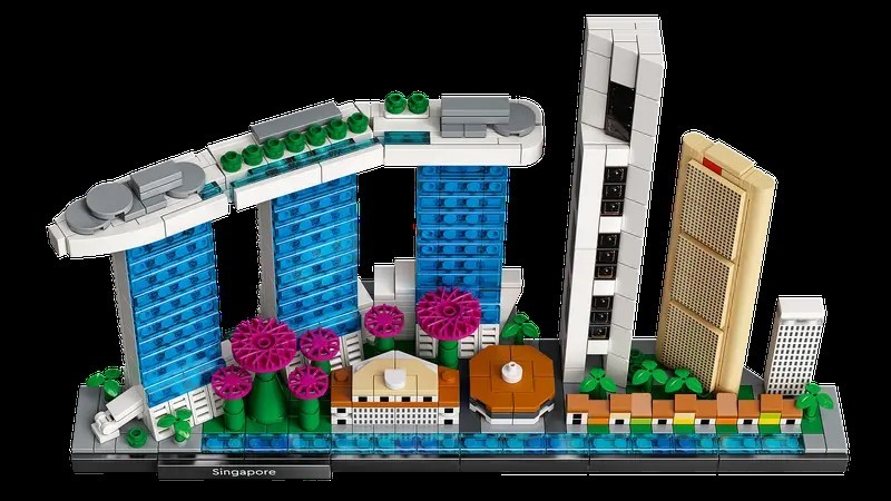 レゴ(LEGO) アーキテクチャー シンガポール 21057 おもちゃ ブロック　新品未使用未開封_画像3