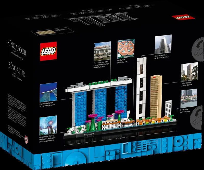 レゴ(LEGO) アーキテクチャー シンガポール 21057 おもちゃ ブロック　新品未使用未開封_画像2