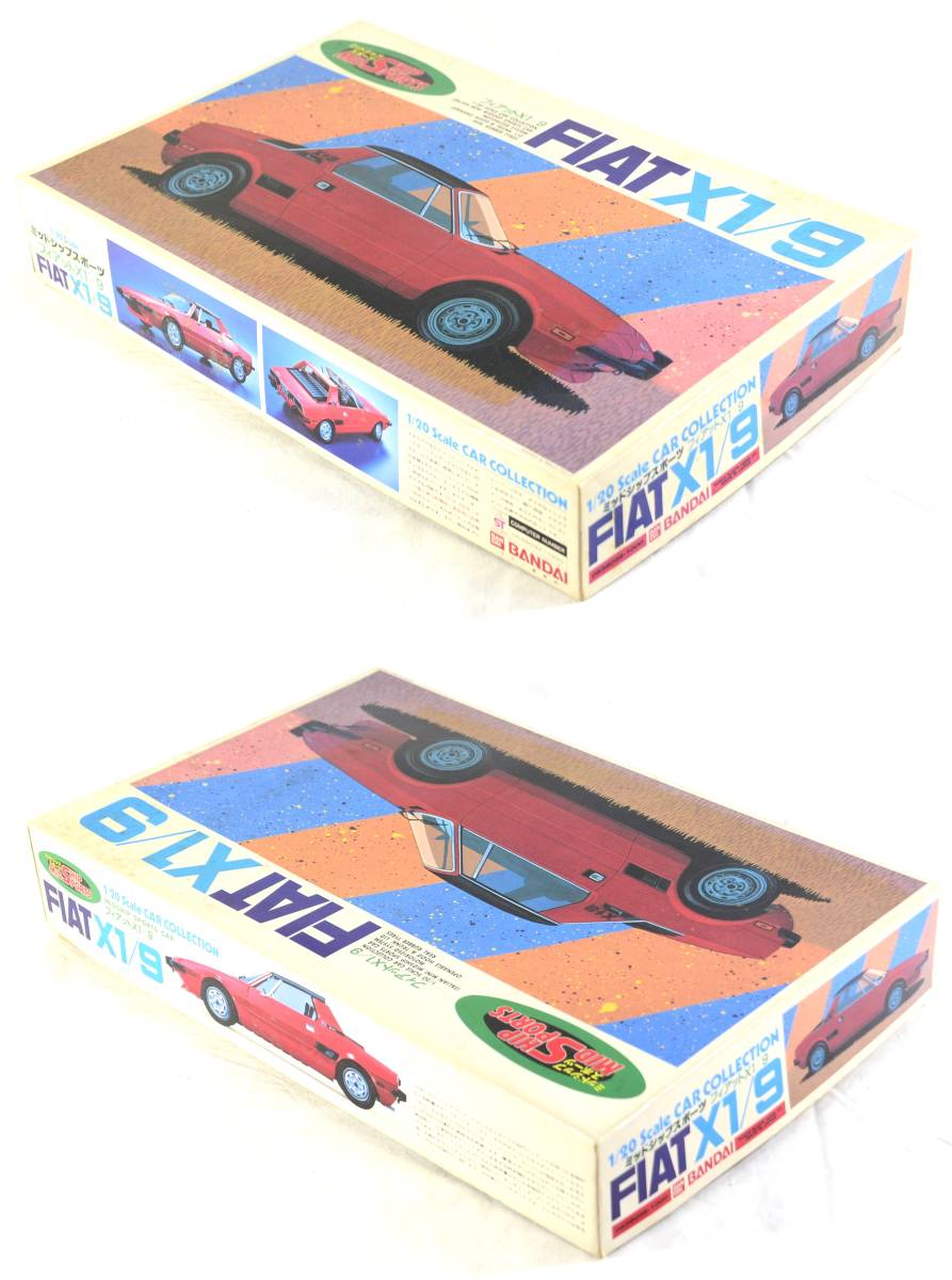 　バンダイ1/20 FIAT X-1/9 ,1/20ATLAS　MODELホイール・タイヤ セット　ジャンク品_画像2