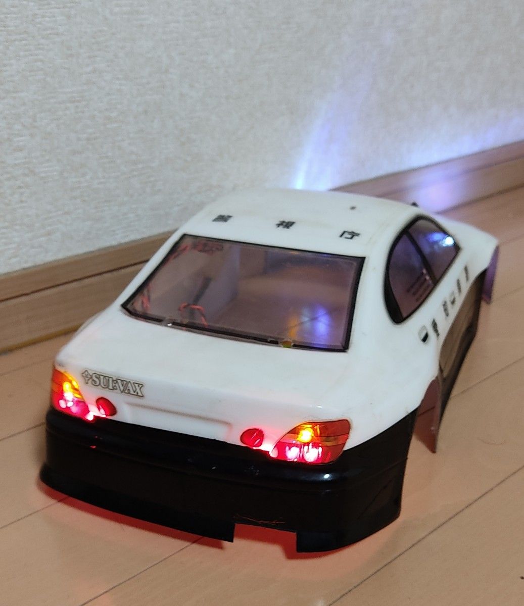 トヨタ アリスト パトカー仕様 警視庁 愛知県警 hpi racing E10 トヨタ アリスト パトカー仕様 警視庁 愛知県警 hpi racing E10