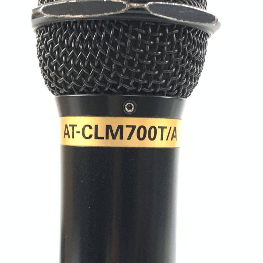 audio-technica オーディオテクニカ AT-CLM700TA/AT-CLM700TB ワイヤレスマイク2本セット 充電台/バッテリー2本付き◇ジャンク品_画像8