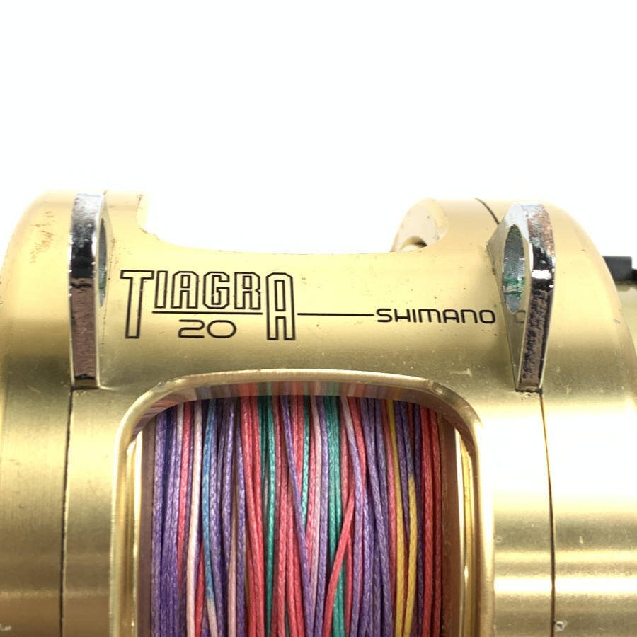 SHIMANO TIAGRA20 シマノ 両軸リール 右ハンドル＊現状品_画像9