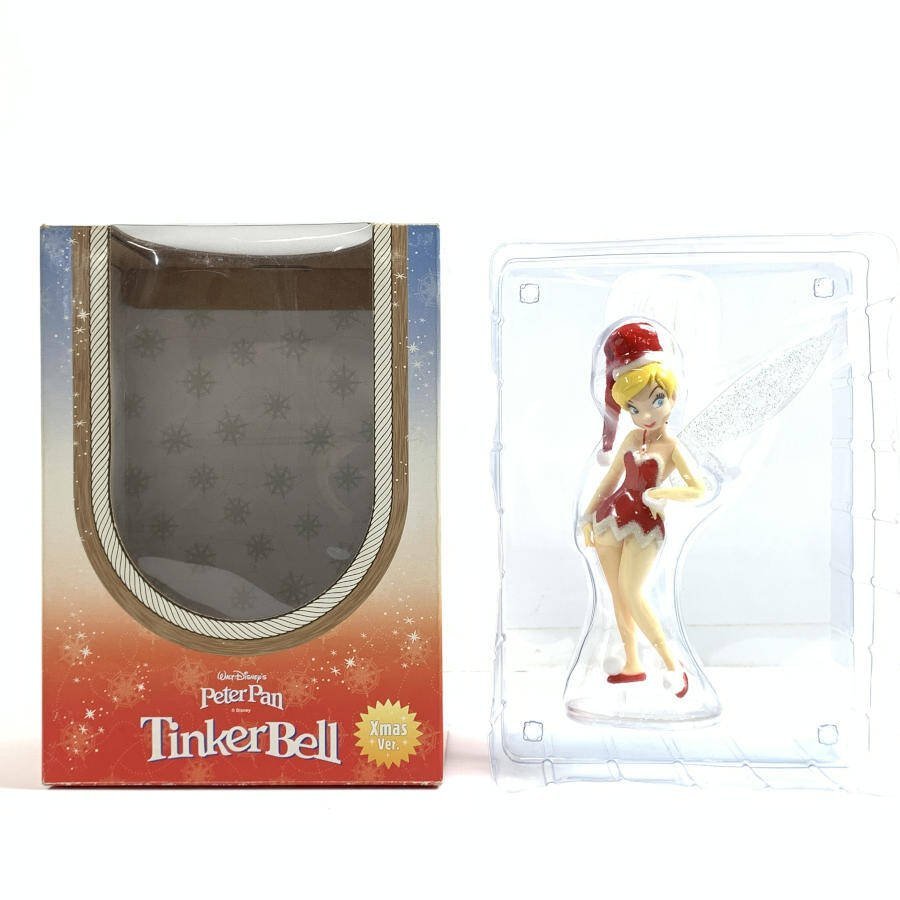 メディコム・トイ Disney ピーターパン ティンカーベル Xmas Ver. フィギュア 全高:約210mm 元箱入り＊未使用品_画像1