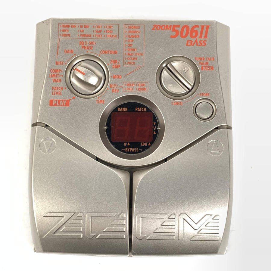 ZOOM ズーム 506Ⅱ BASS ベース用マルチエフェクター★現状品_画像1