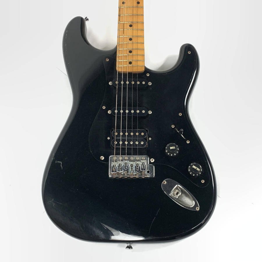 Fender Japan フェンダー STRATOCASTER エレキギター シリアルNo.E946706 黒系★現状品_画像2