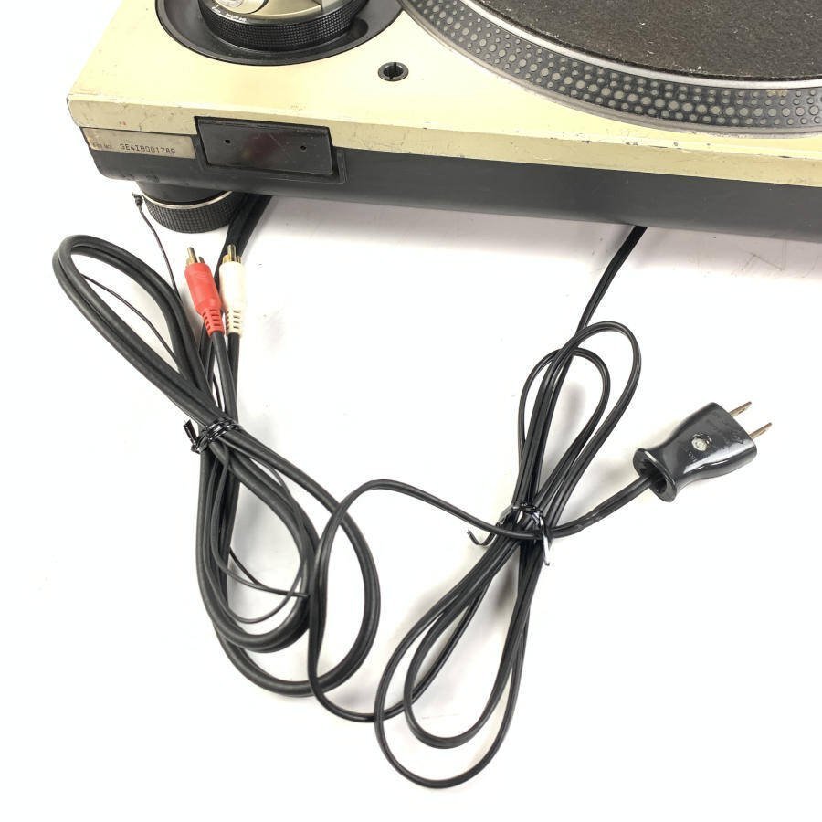 Technics テクニクス SL-1200MK5 レコードプレーヤー DJ スリップマット付き★現状品【TB】_画像8