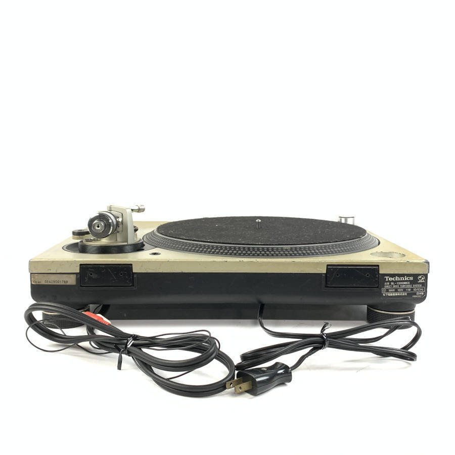 Technics テクニクス SL-1200MK5 レコードプレーヤー DJ スリップマット付き★現状品【TB】_画像6