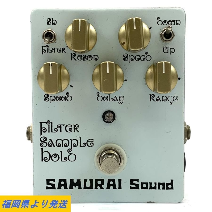 SAMURAI SOUND FILTER Sample hols エフェクター サムライサウンド ※動作/状態説明あり ＊現状品【TB】【福岡】_画像1