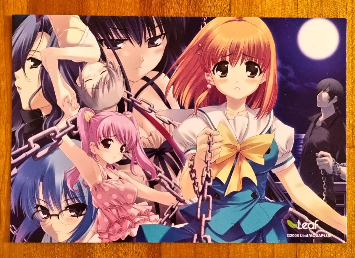 Leaf 鎖-クサリ- ポストカード 4枚セット リーフ QP:flapper Leaf 鎖-クサリ- ポストカード 4枚セット リーフ QP:flapper