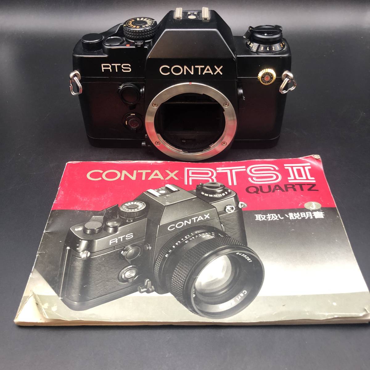 ☆現状品☆コンタックス CONTAX RTS 2 II 50Th Anniversary ボディ 説明書付き_画像1