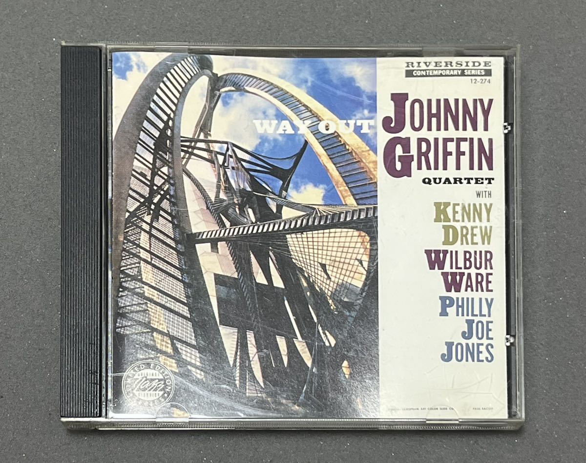 CD★JOHNNY GRIFFIN ジョニー・グリフィン WAY OUT!_画像1