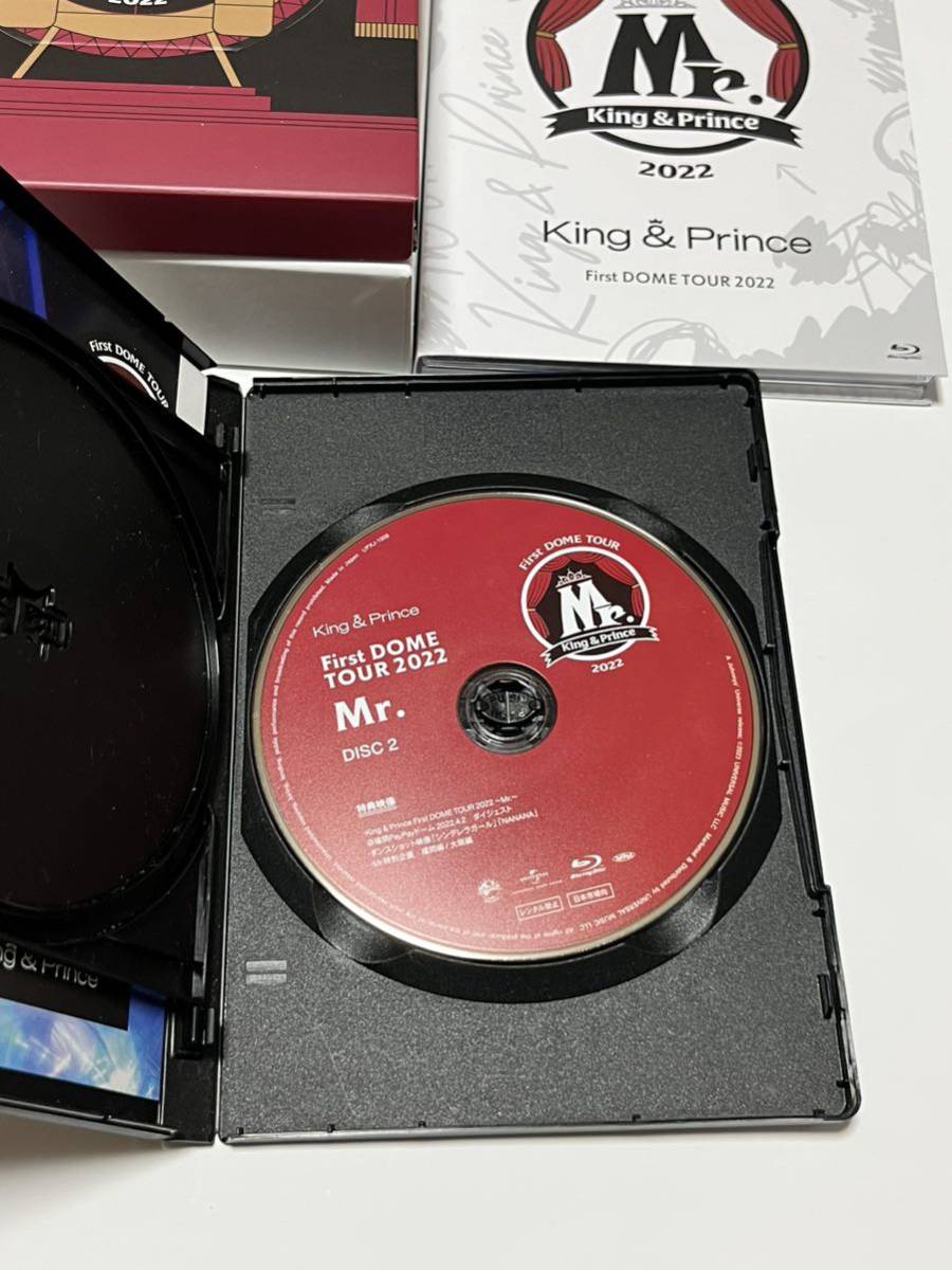 King & Prince First DOME TOUR 2022～Mr.～ 初回限定盤+通常盤 Blu-ray2枚組×2 他_画像6