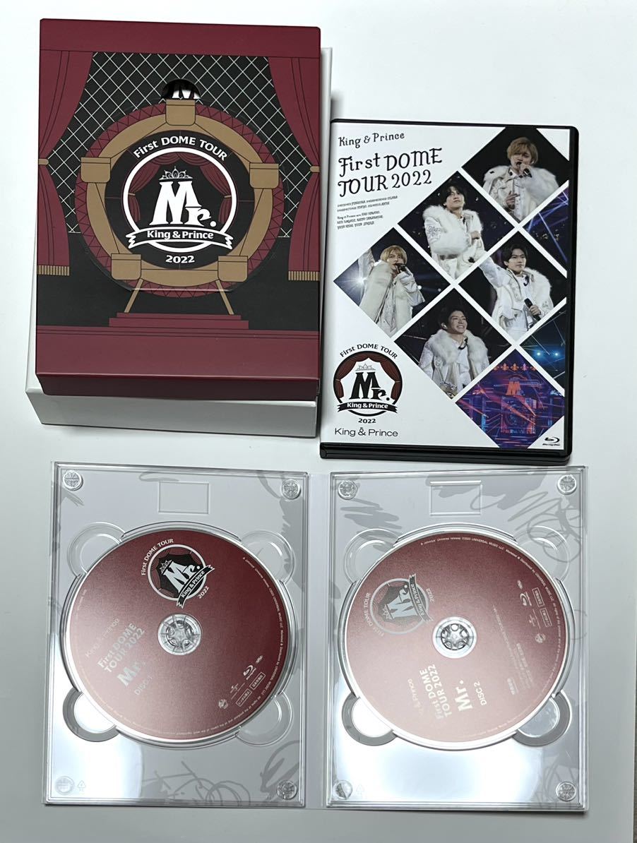 King & Prince First DOME TOUR 2022～Mr.～ 初回限定盤+通常盤 Blu-ray2枚組×2 他_画像4