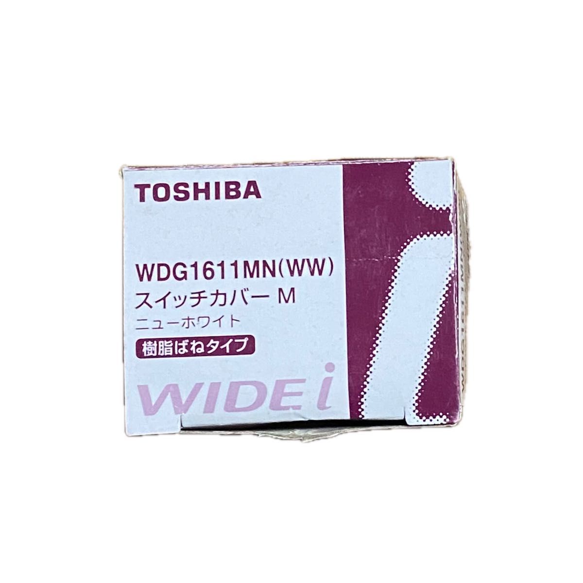 TOSHIBA 東芝　スイッチカバーM WDG1611MN 30枚　[バラ売り応相談］