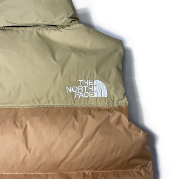 1円～!売切!【正規新品】THE NORTH FACE◆W 1996 RETRO NUPTSE VEST ダウンベスト ヌプシ US限定 最新 パッカブル(M)ベージュ 190122-115_画像9