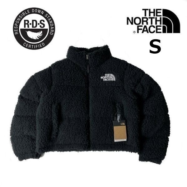 残① 1円～!売切!【正規新品】THE NORTH FACE W HIGH PILE NUPTSE JACKET ダウンジャケット シェルパ ヌプシ US限定(S)黒 190122‐160_画像2