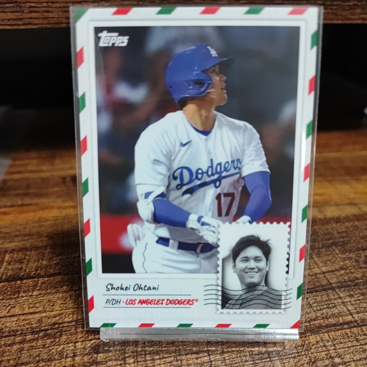 【他出品同梱可】2023 TOPPS MLB holiday card 大谷翔平 ohtani shohei ドジャース DODGERS_画像1