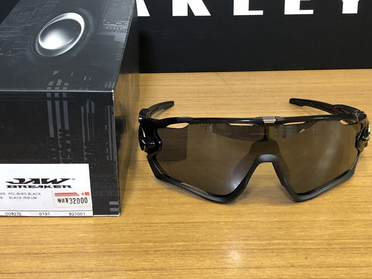 (取扱店舗) ★25%OFF★ OAKLEY　オークリー サングラス JAWBREAKER POLISHED BLACK/BLACK IRIDIUM　009270-01　【送料無料※離島は除く】