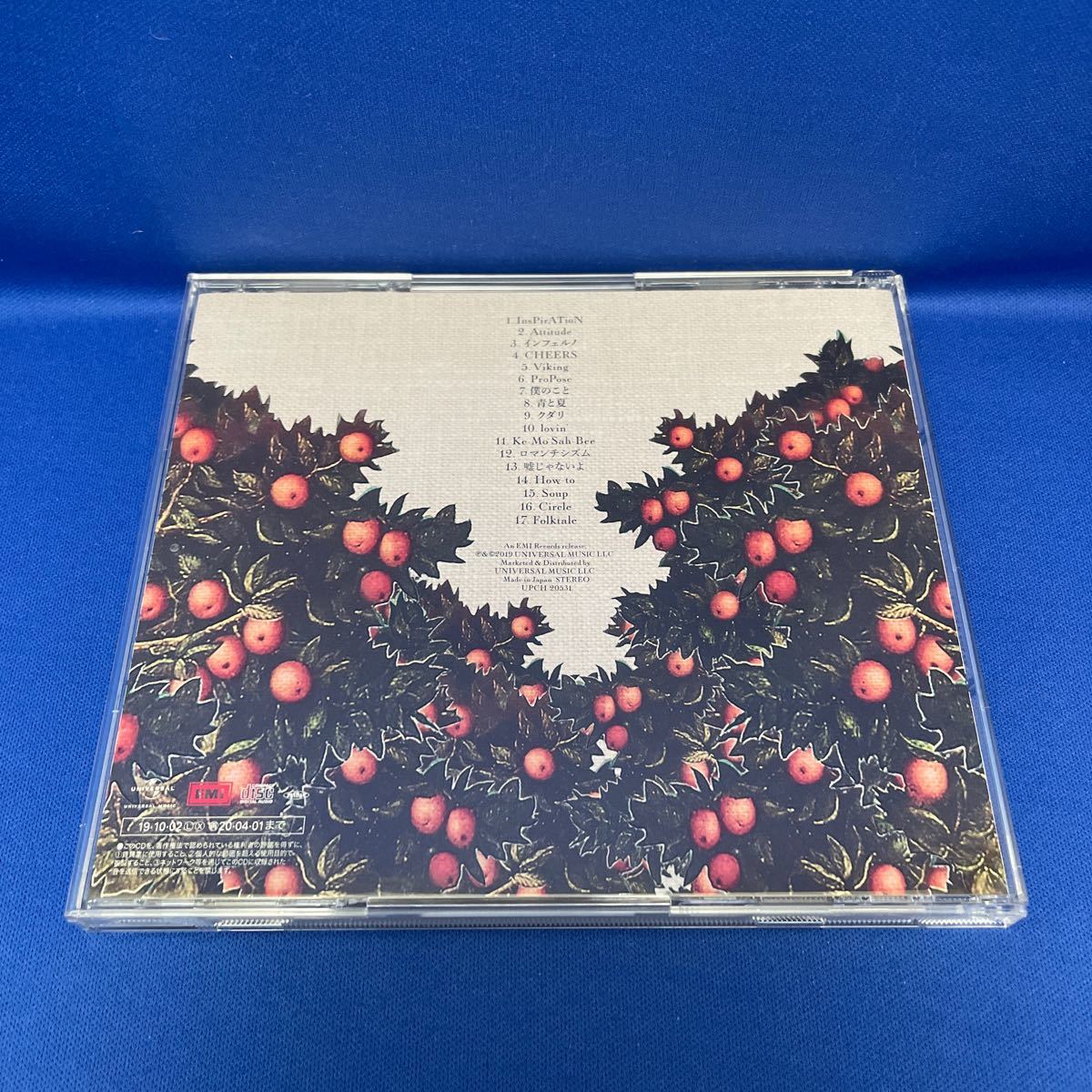 Attitude Mrs.GRENN APPLE ミセス 4th アルバム CD レンタル落ち UPCH-20531の画像3