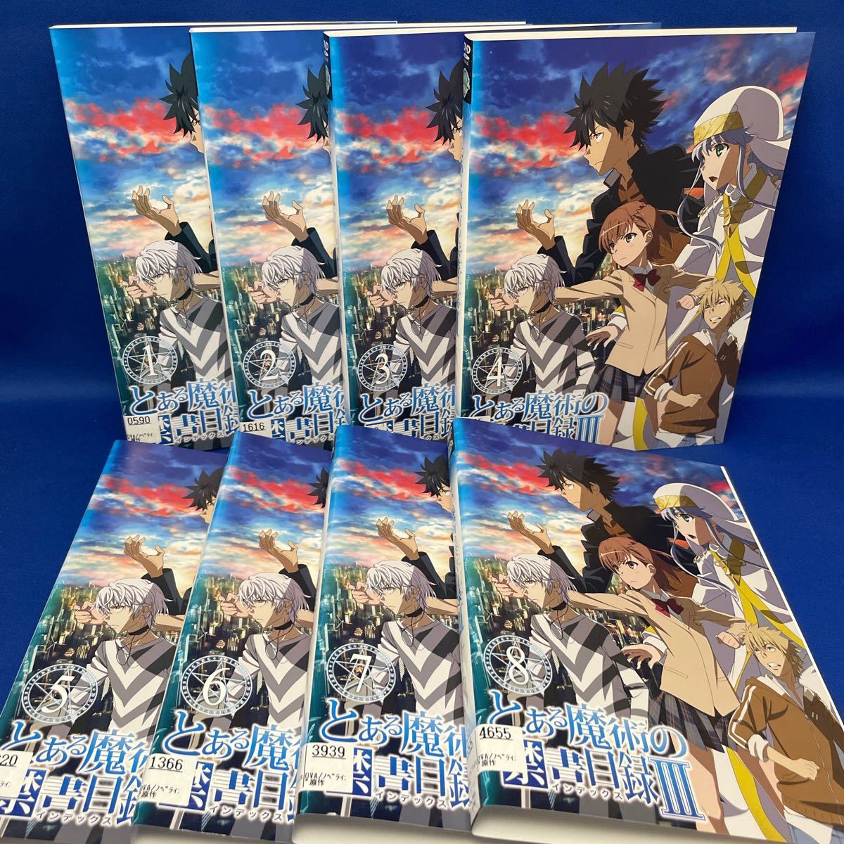 【DVD】とある魔術の禁書目録 インデックス Ⅲ （3期）1-13巻 全巻セット アニメ レンタル落ち_画像2