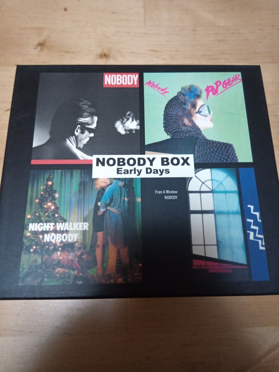 【送料無料】 NOBODY／NOBODY BOX Early Days 7枚組 CD-BOX ノーバディ_画像1