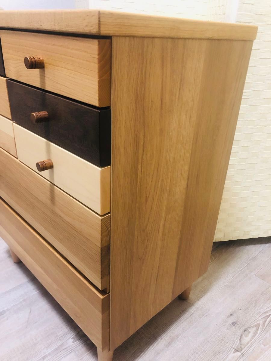 極美品 マルヨシ民芸家具 カラーボックス チェスト 5段|Yahoo 極美品 マルヨシ民芸家具 カラーボックス チェスト 5段|Yahoo