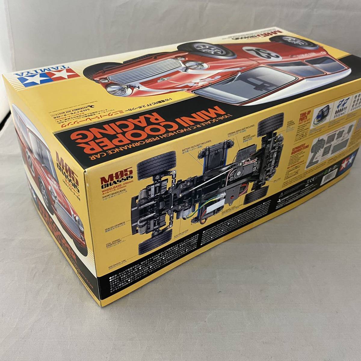 タミヤ 1/10 RC ミニクーパーレーシング M-05シャーシ /58438 タミヤ 1/10 RC ミニクーパーレーシング M-05シャーシ /58438