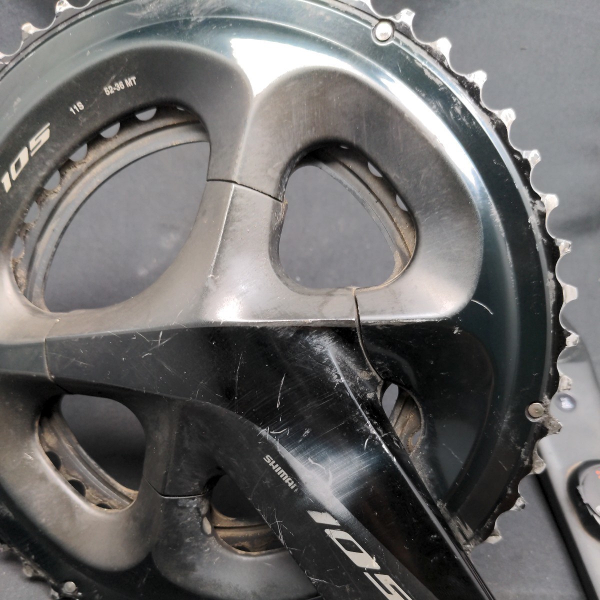 SHIMANO シマノクランク 4iiii 53 39t 170mm FC R7000 FC 5800 SHIMANO シマノクランク 4iiii 53 39t 170mm FC R7000 FC 5800