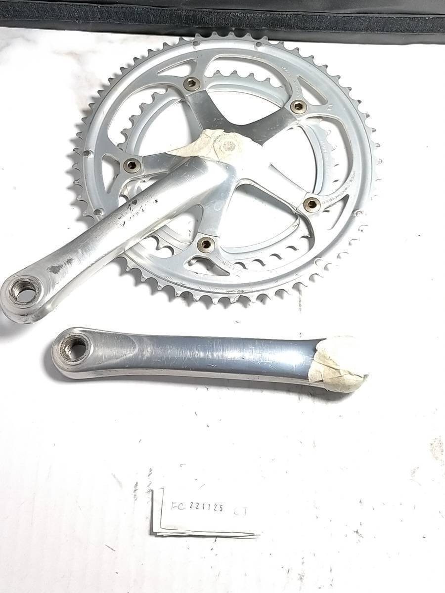 170mm Campagnolo veloce square 53 39t　カンパニョーロ　ベローチェ　クランク FC221125CT