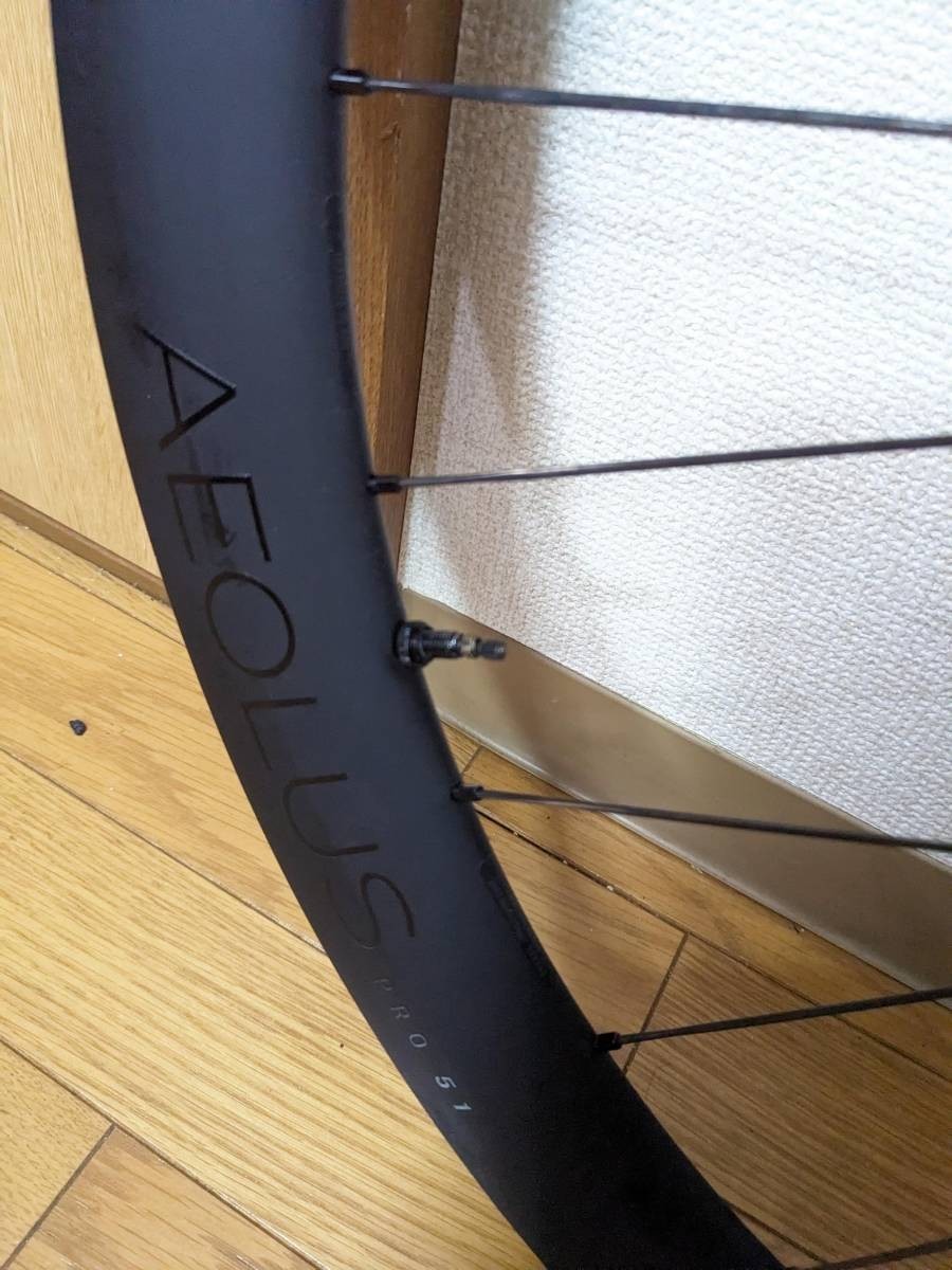 Bontrager Aeolus Pro 51　Shimano 11s Freehub Clincher　Tubeless　ホイール　７００ｃ　クリンチャー　チューブレス　TLR_画像6