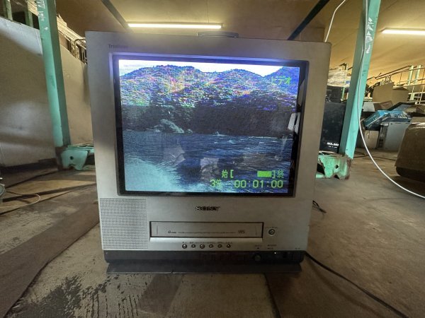 「岐阜発送」2311255　SONY　KV-14MVF1　カラーテレビ　動作確認済　中古現状品_画像5