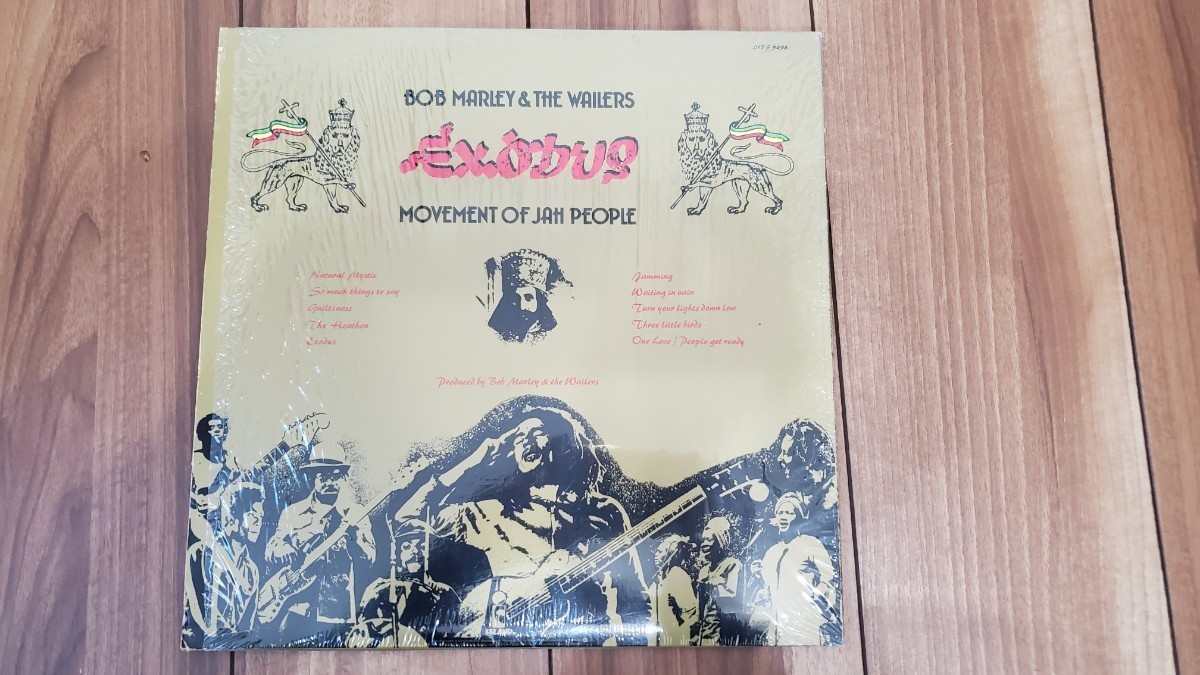 Bob Marley & The Wailers ボブ・マーリー&ザウェイラーズ　Exodus ILPS9498　_画像2