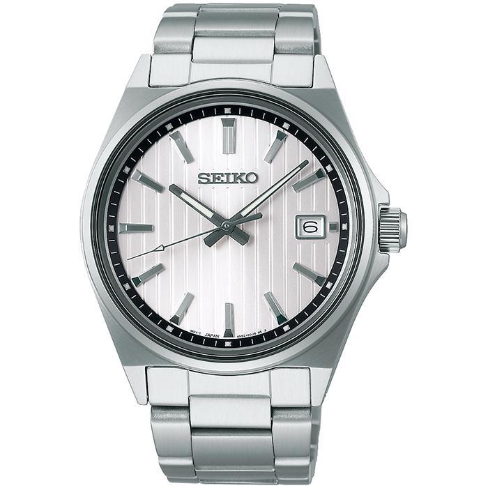 SEIKO セレクション Sシリーズ 3針モデル クオーツ 電池式 ホワイトダイヤルメンズ腕時計 SBTH001 新品 未使用 国内正規品タグ付き_画像1