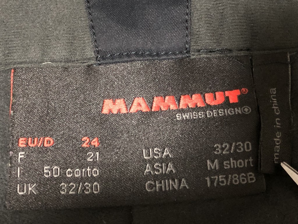 ◆MAMMUT マムート メンズ ストーニー ハードシェル ロングパンツ STONEY HS PANTS アウトドア ウインタースポーツウェア スキーパンツ M_画像9