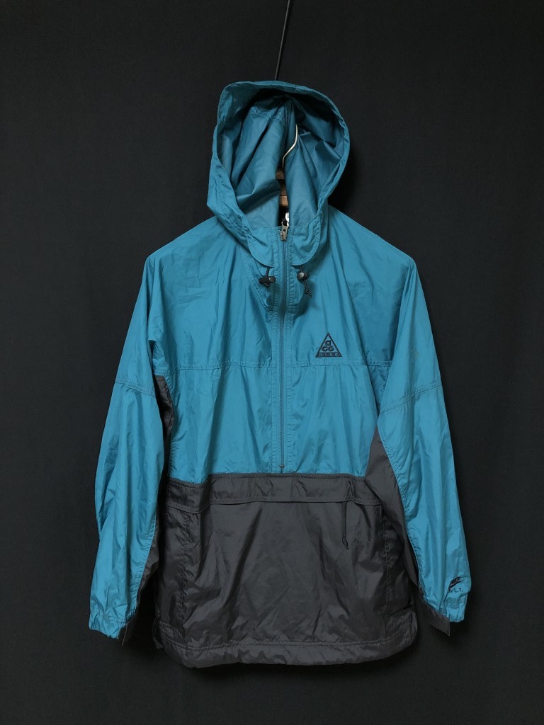 ◆NIKE ACG ナイキ アノラックパーカー ウインドブレーカー ハーフジップ L 90s ヴィンテージ